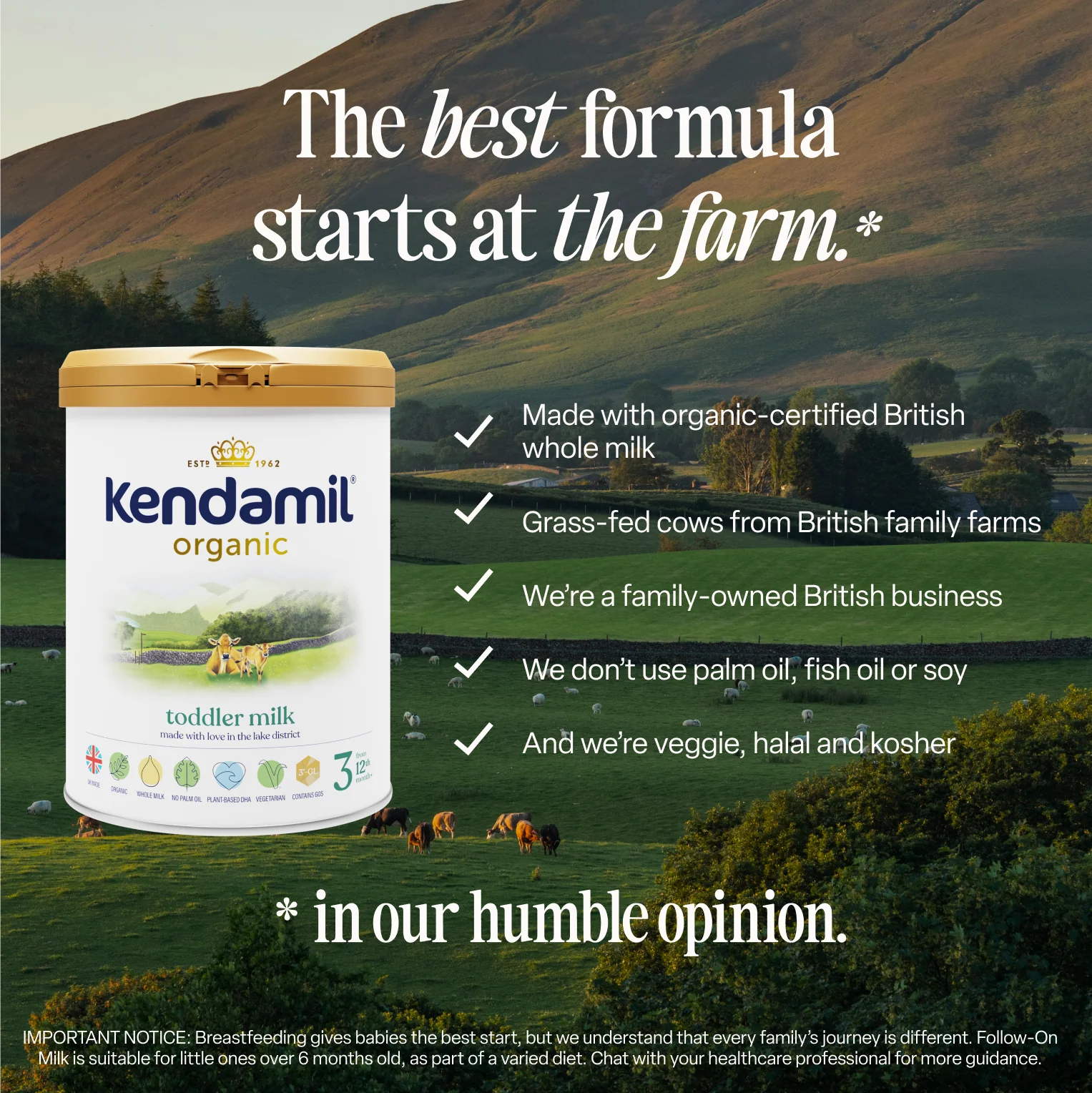 Nurture Their Growth with Pure Nutrition