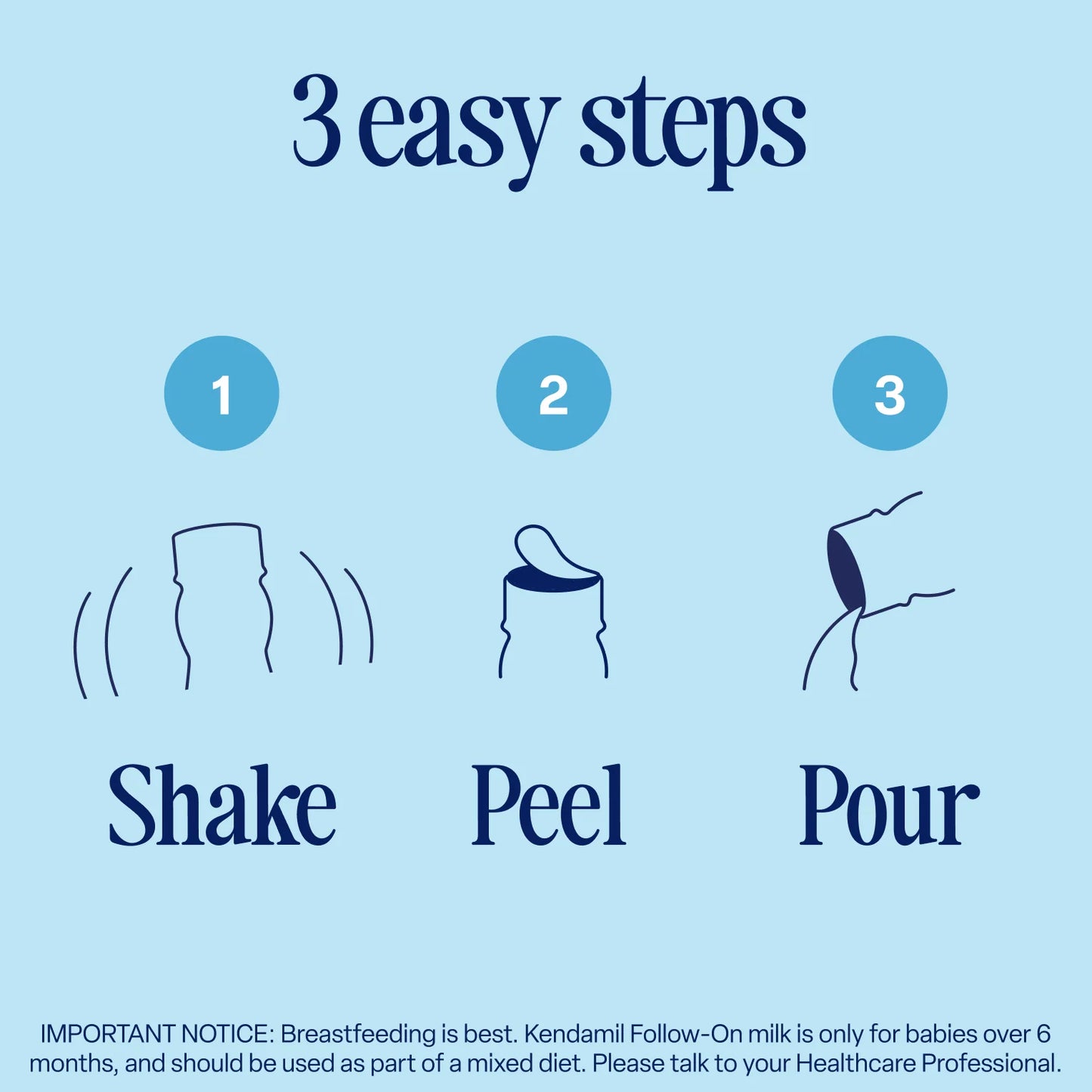 Kendamil Classic Stage 2 Ready to Feed Follow-on Milk Formula 250ml