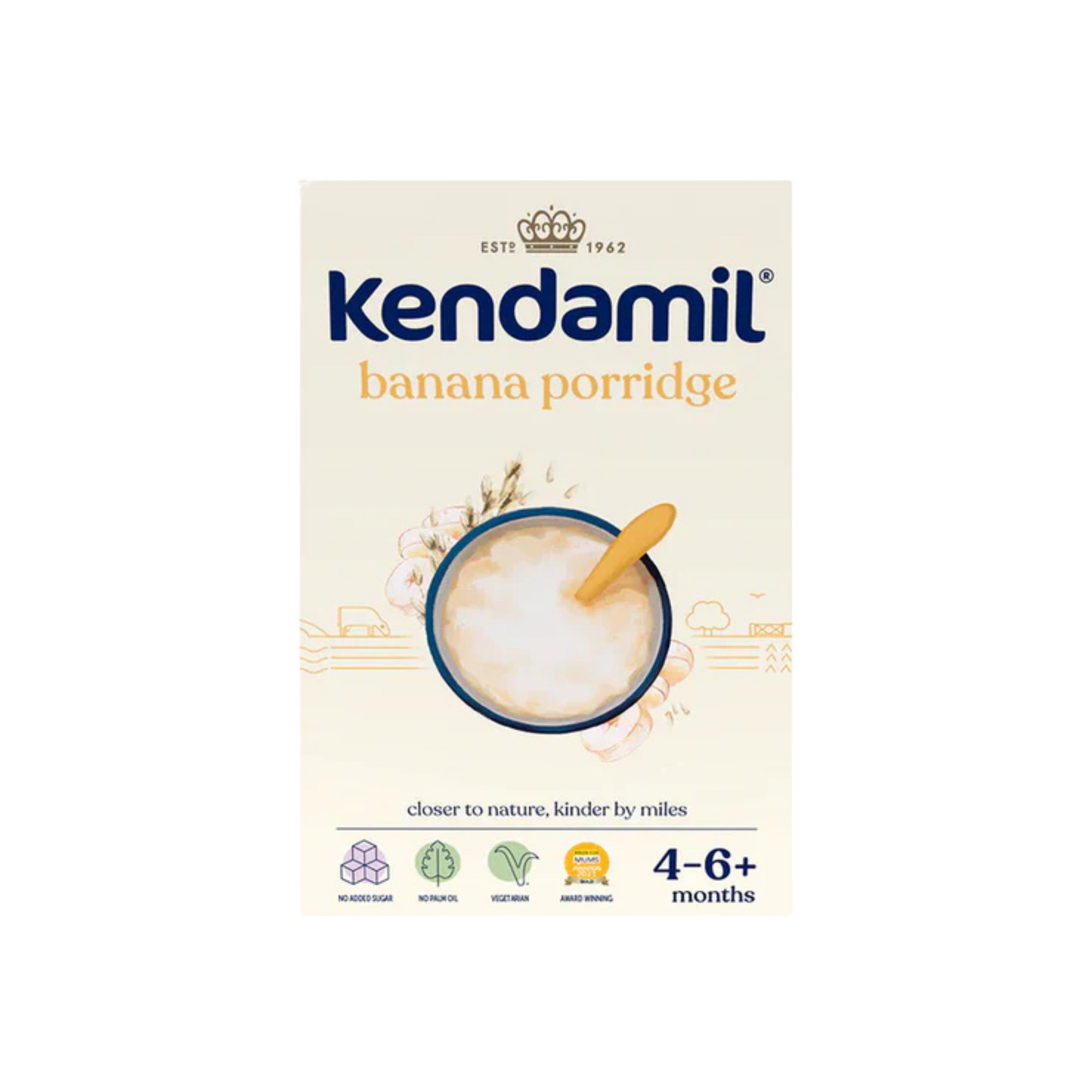 Kendamil Banana Baby Porridge 150g (from 4+ months)