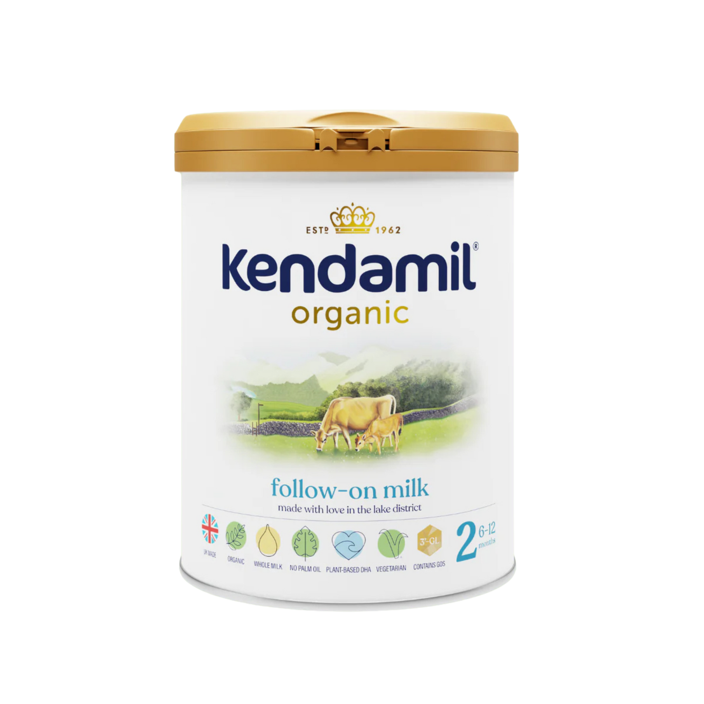 Kendamil Organic Stage 2 Follow On Milk Formula 800g
