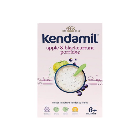 Kendamil Apple & Blackcurrant Baby Porridge 150g (from 6+ months)