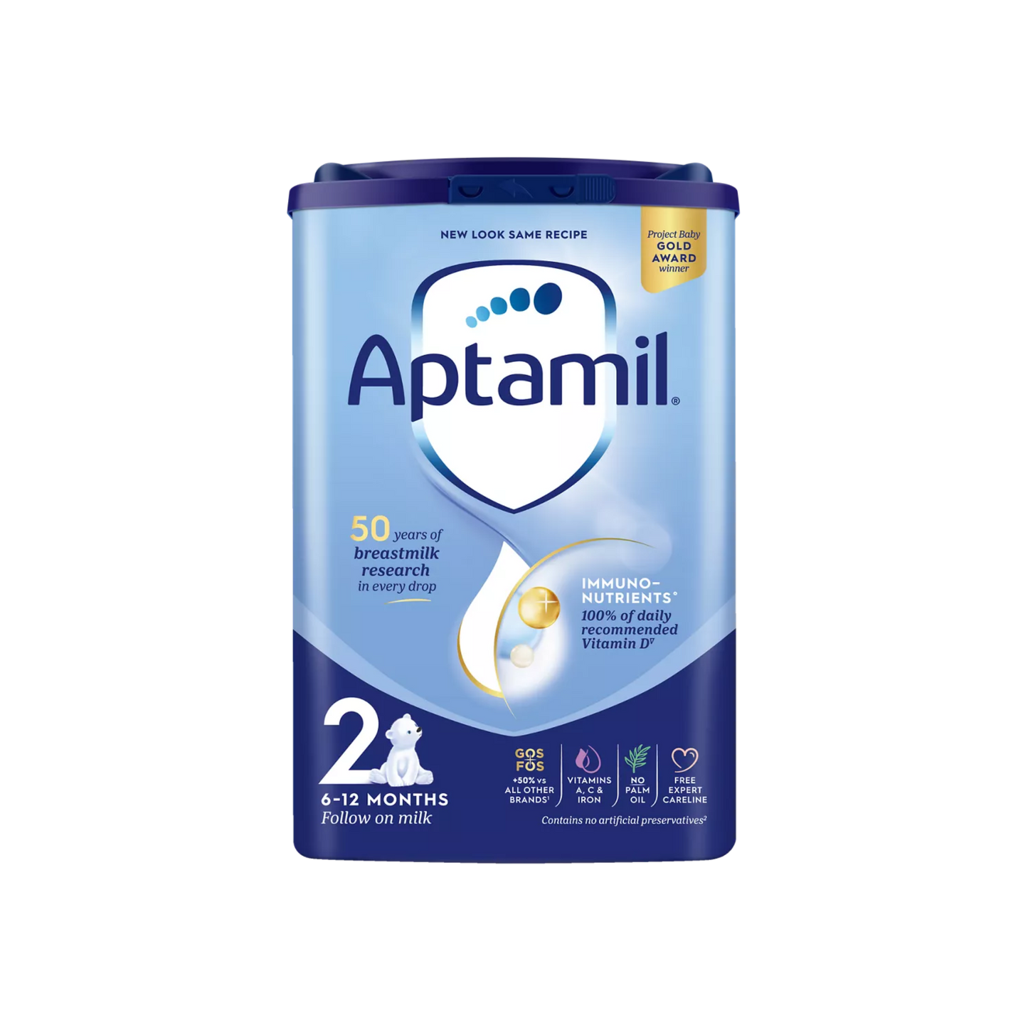 Aptamil Stage 2 Follow On Milk Formula (from 6 months) 800g