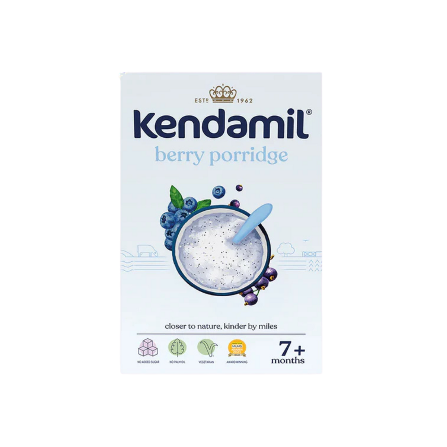 Kendamil Berry Baby Porridge 150g (from 7+ months)