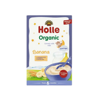 Holle Organic Milk Cereal - Banana (from 6 months) 250g