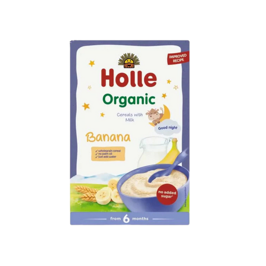 Holle Organic Milk Cereal - Banana (from 6 months) 250g