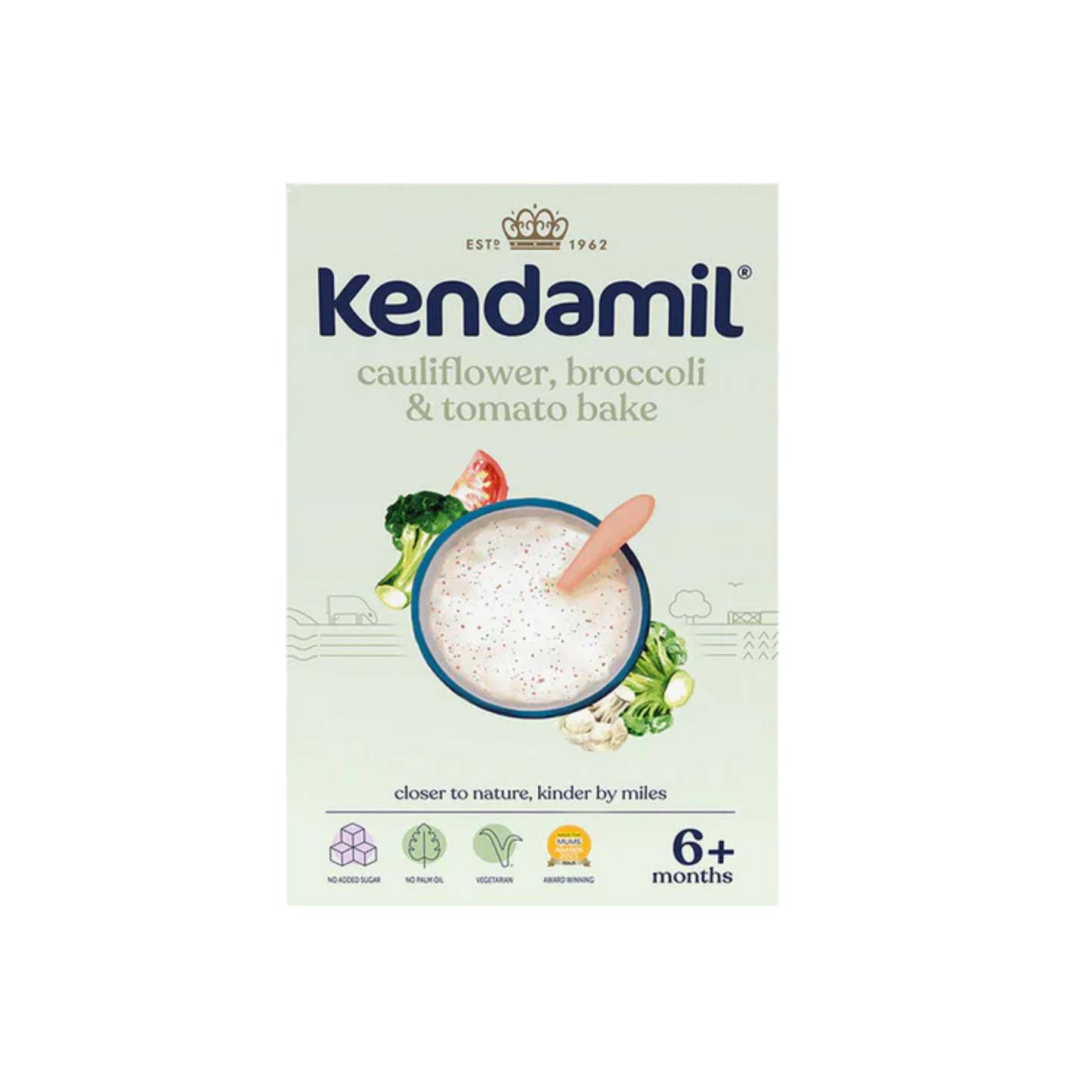 Kendamil Cauliflower, Broccoli & Tomato Bake 150g (from 6+ months)