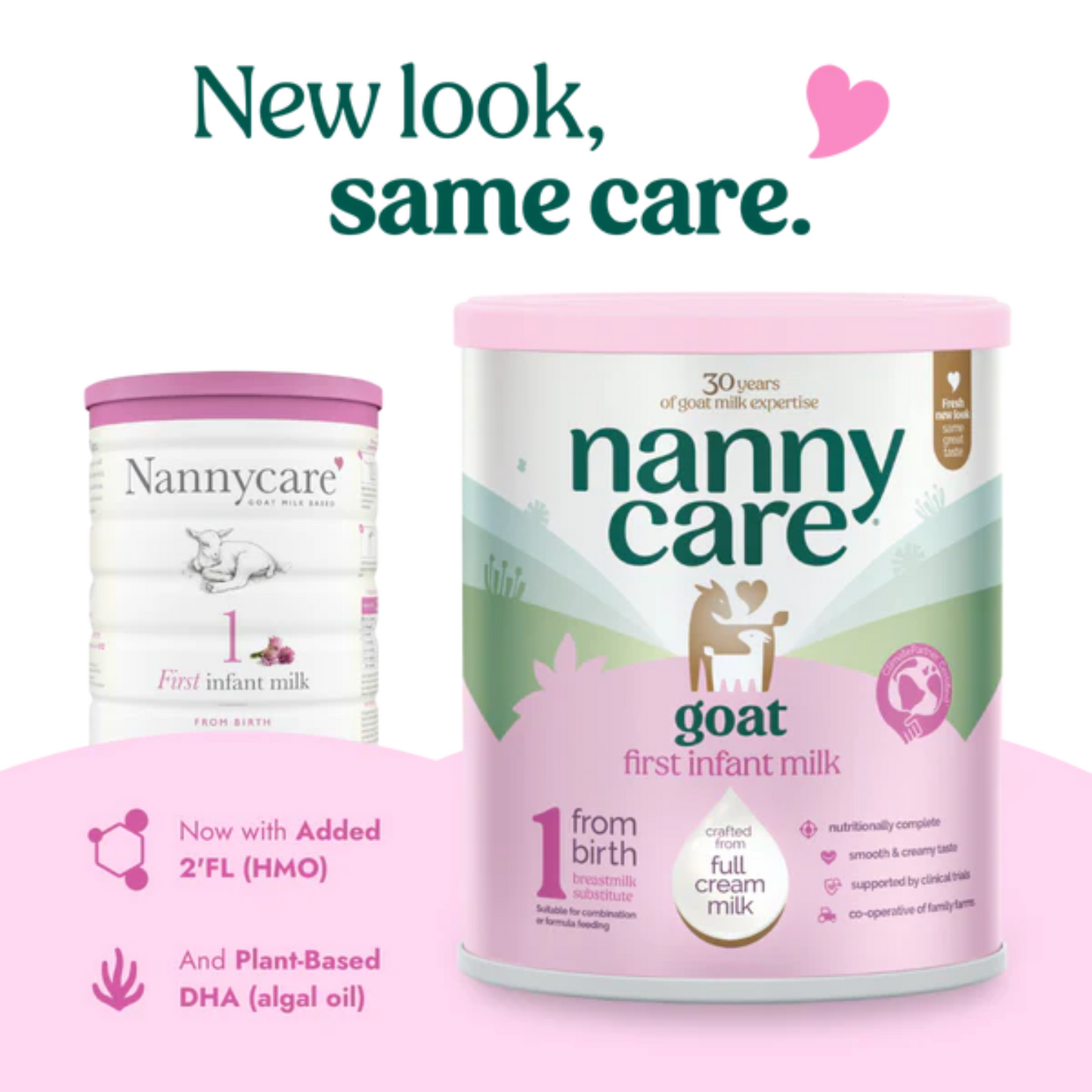 Nannycare Stage 1 First Infant Goat Milk Formula 800g