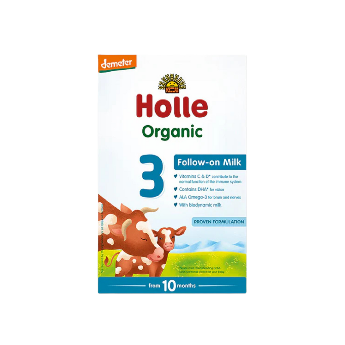 Holle Organic Cow Stage 3 Follow-on Milk 600g