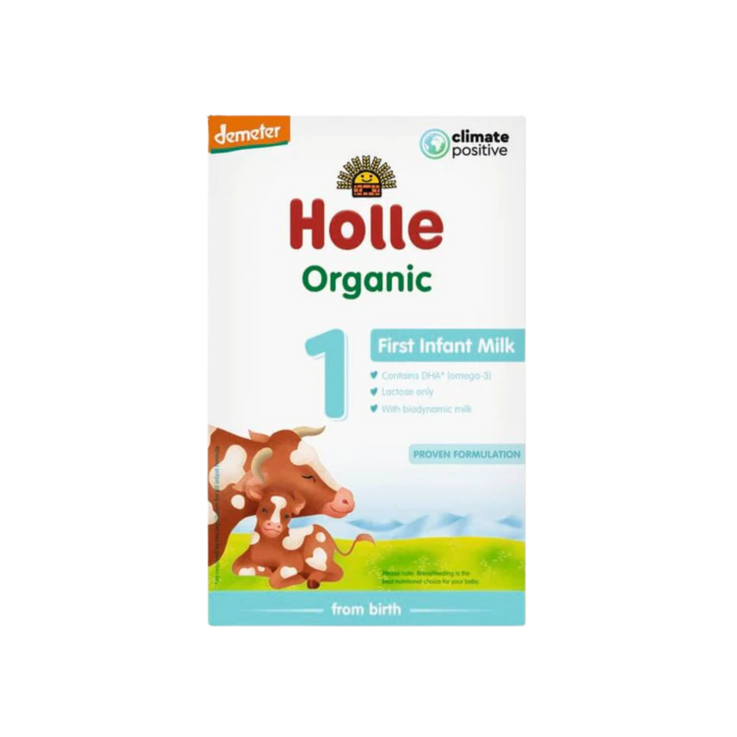 Holle Organic Cow Stage 1 First Infant Milk 400g