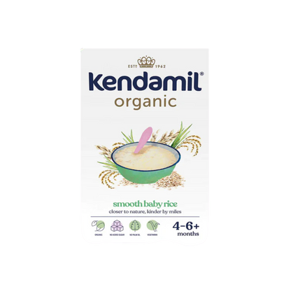 Kendamil Organic Smooth Baby Rice (from 4 months) 120g