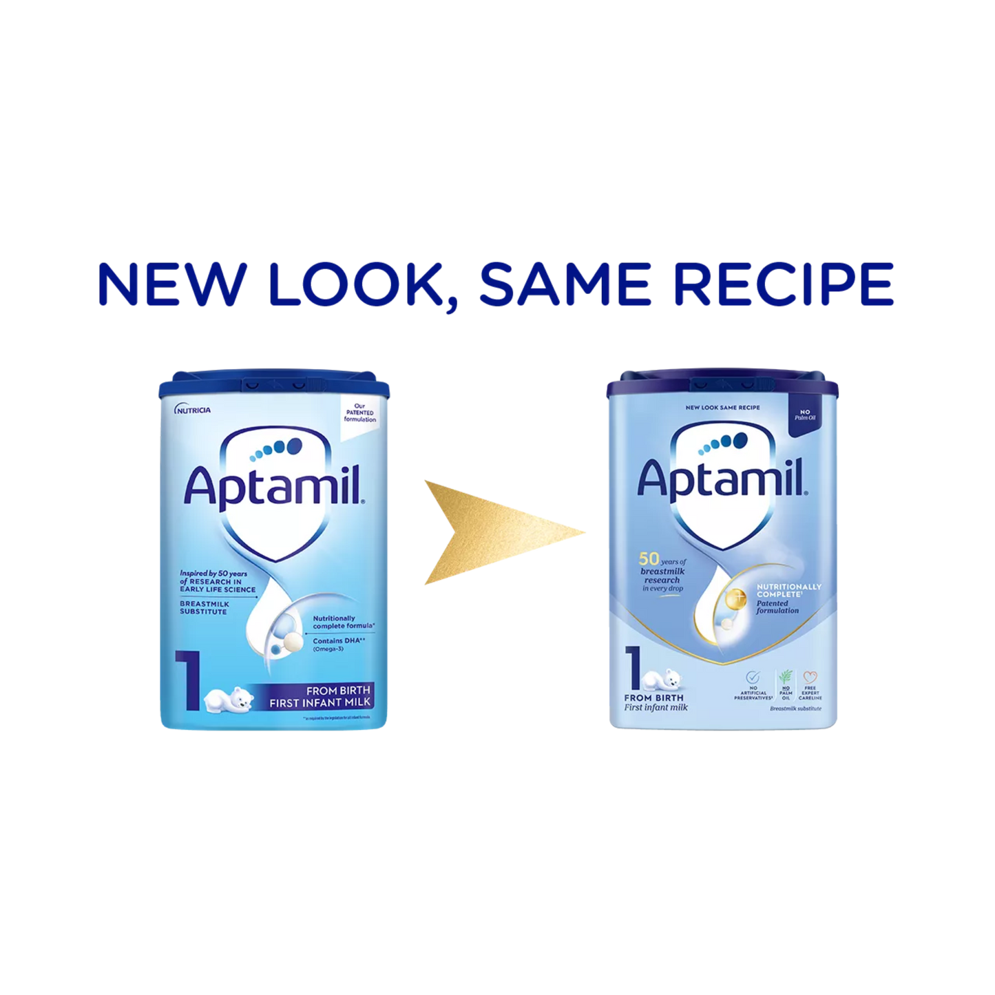 Aptamil Stage 1 First Infant Milk Formula (from birth) 800g