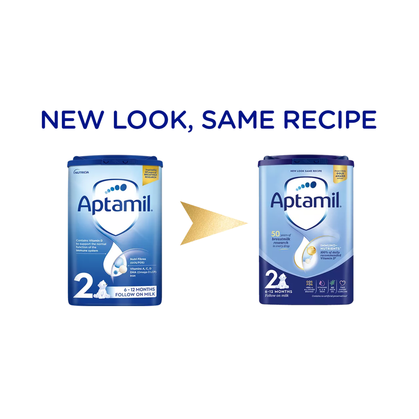 Aptamil Stage 2 Follow On Milk Formula (from 6 months) 800g