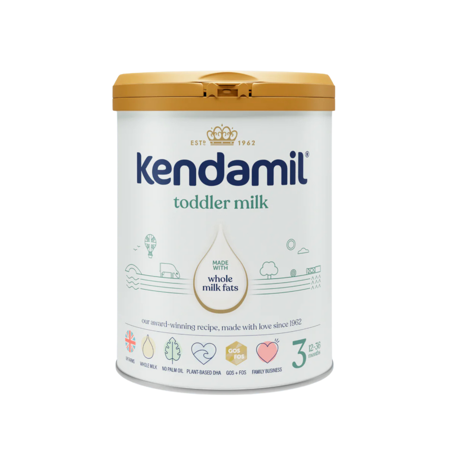 Kendamil Classic Stage 3 Toddler Milk Formula 800g