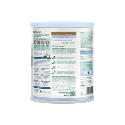 Nannycare Stage 3 Growing Up Goat Milk Formula 800g