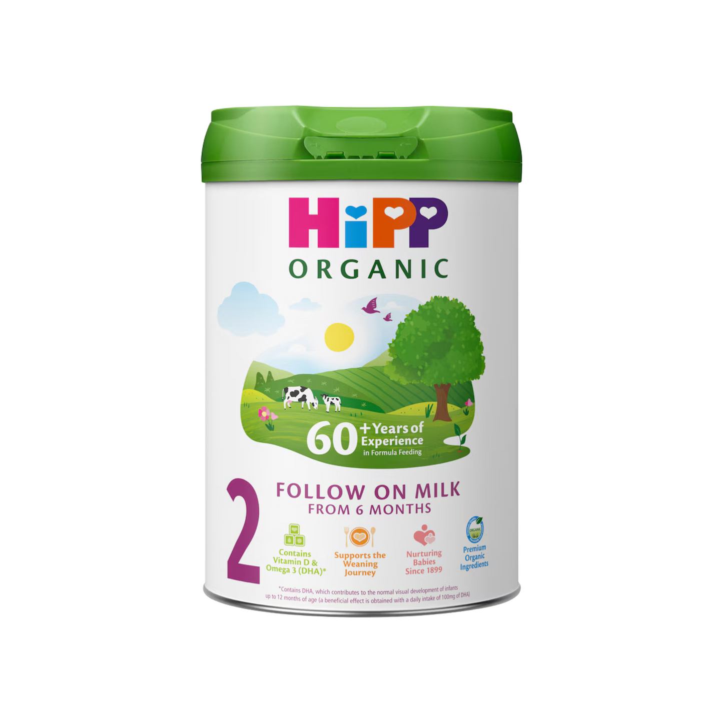 HiPP UK Stage 2 Organic Follow On Baby Formula (from 6 months) 800g (Can)