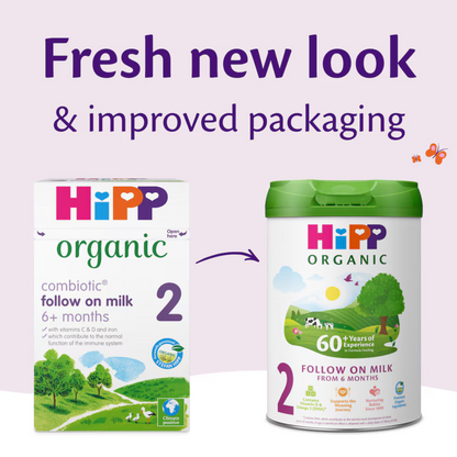 HiPP UK Stage 2 Organic Follow On Baby Formula (from 6 months) 800g (Can)