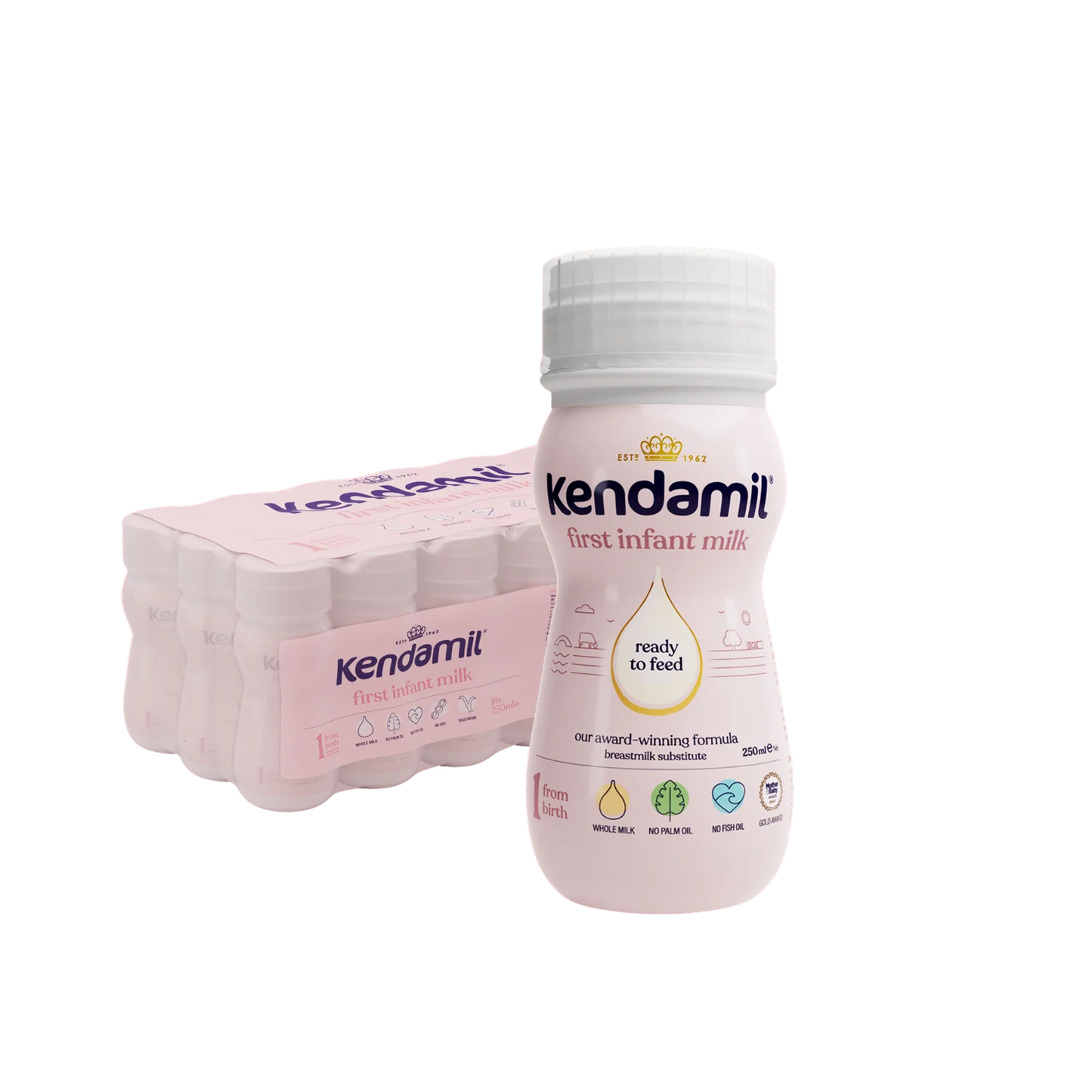 Kendamil Classic Stage 1 Ready to Feed First Infant Milk Formula 250ml