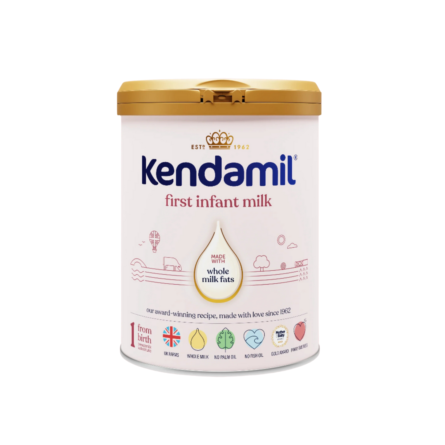 Kendamil Classic Stage 1 First Infant Milk Formula 800g