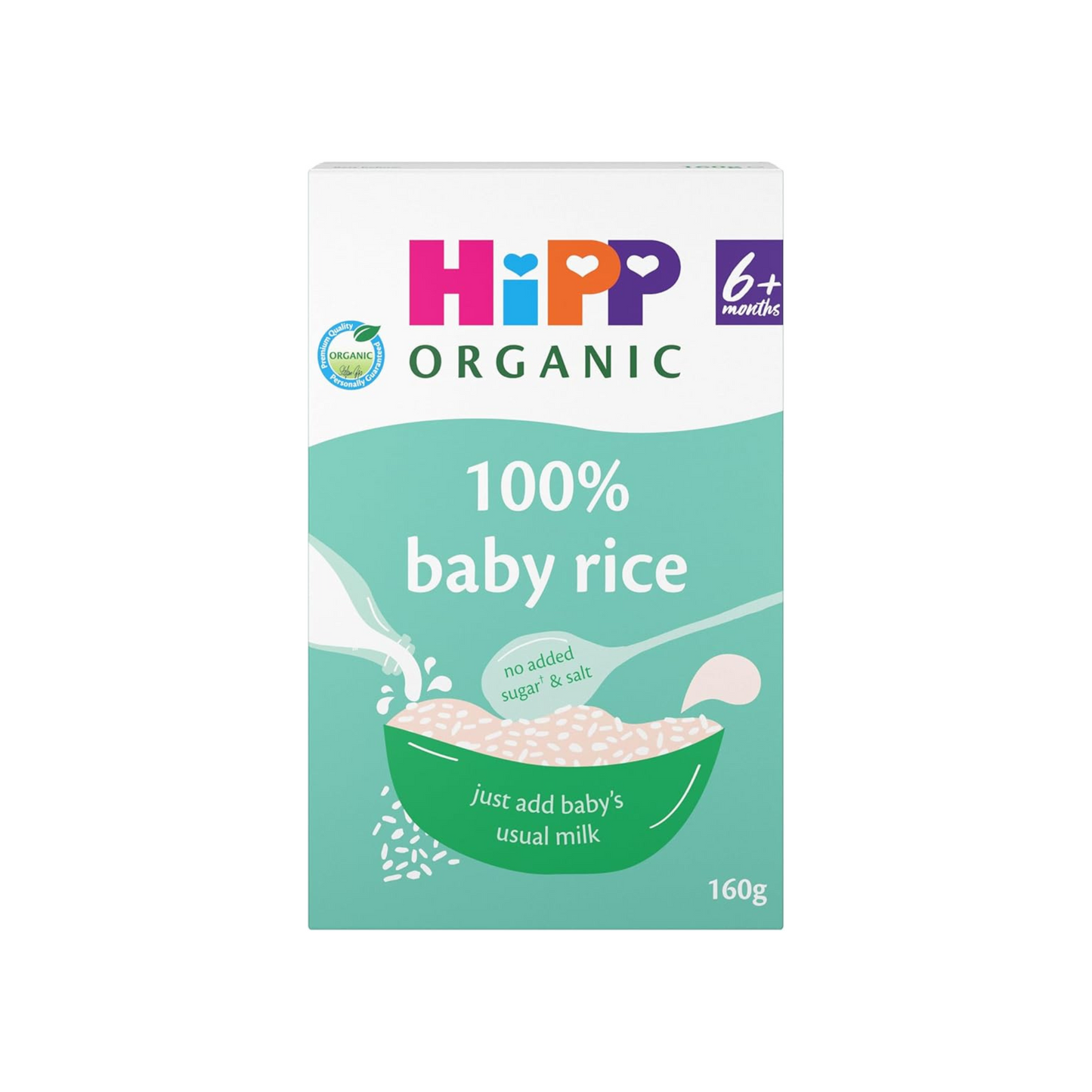 HiPP Organic 100% Baby Rice (from 6 Months) 160g