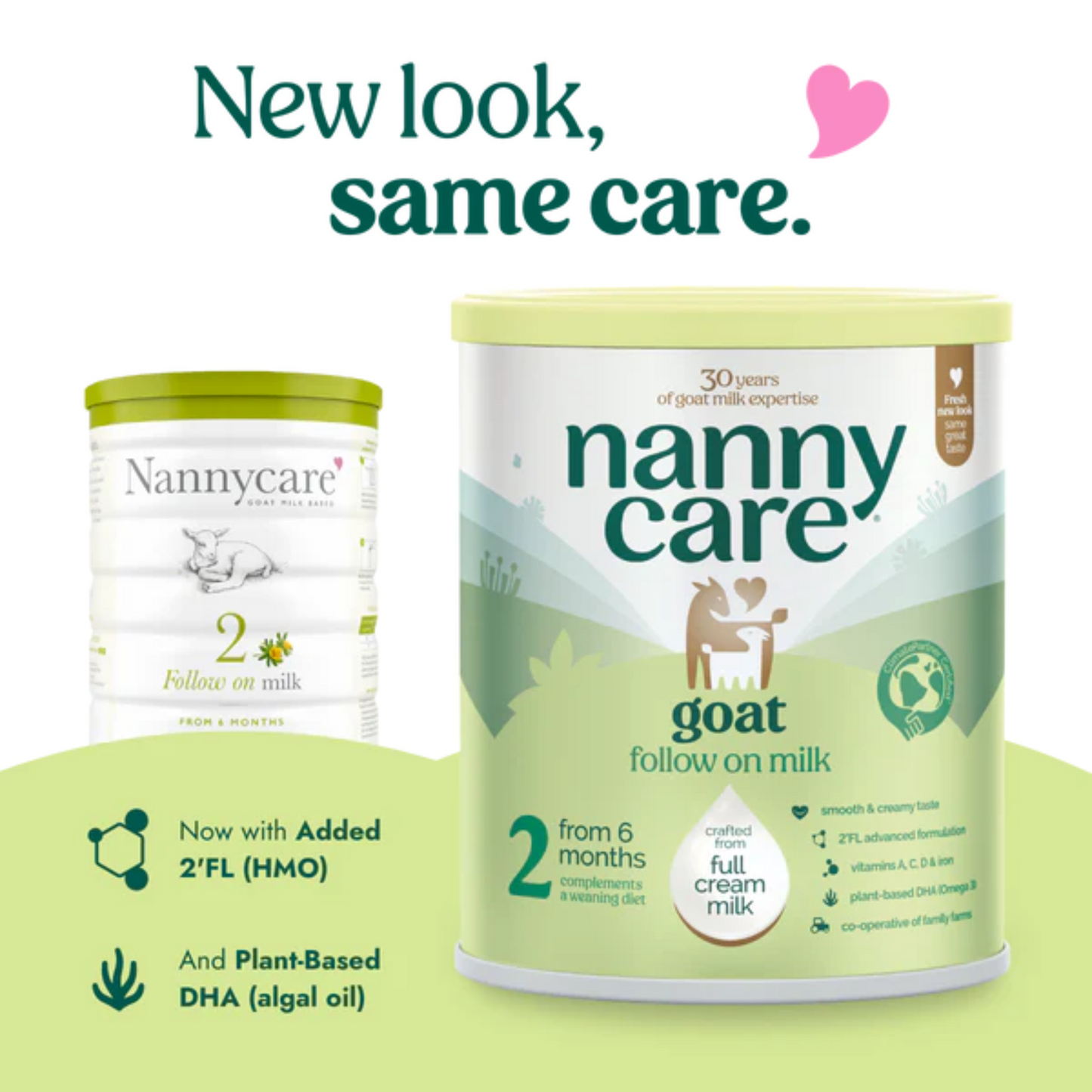 Nannycare Stage 2 Follow On Goat Milk Formula 800g