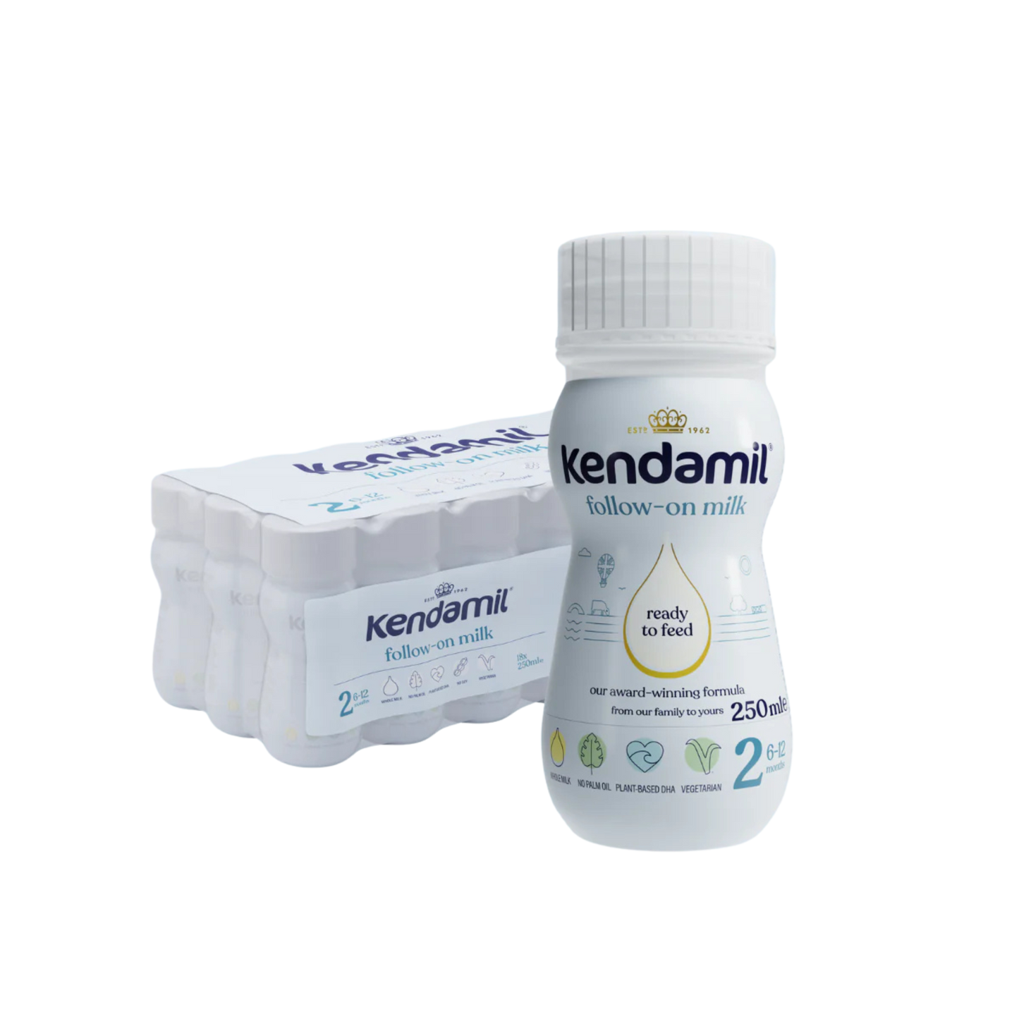 Kendamil Classic Stage 2 Ready to Feed Follow-on Milk Formula 250ml