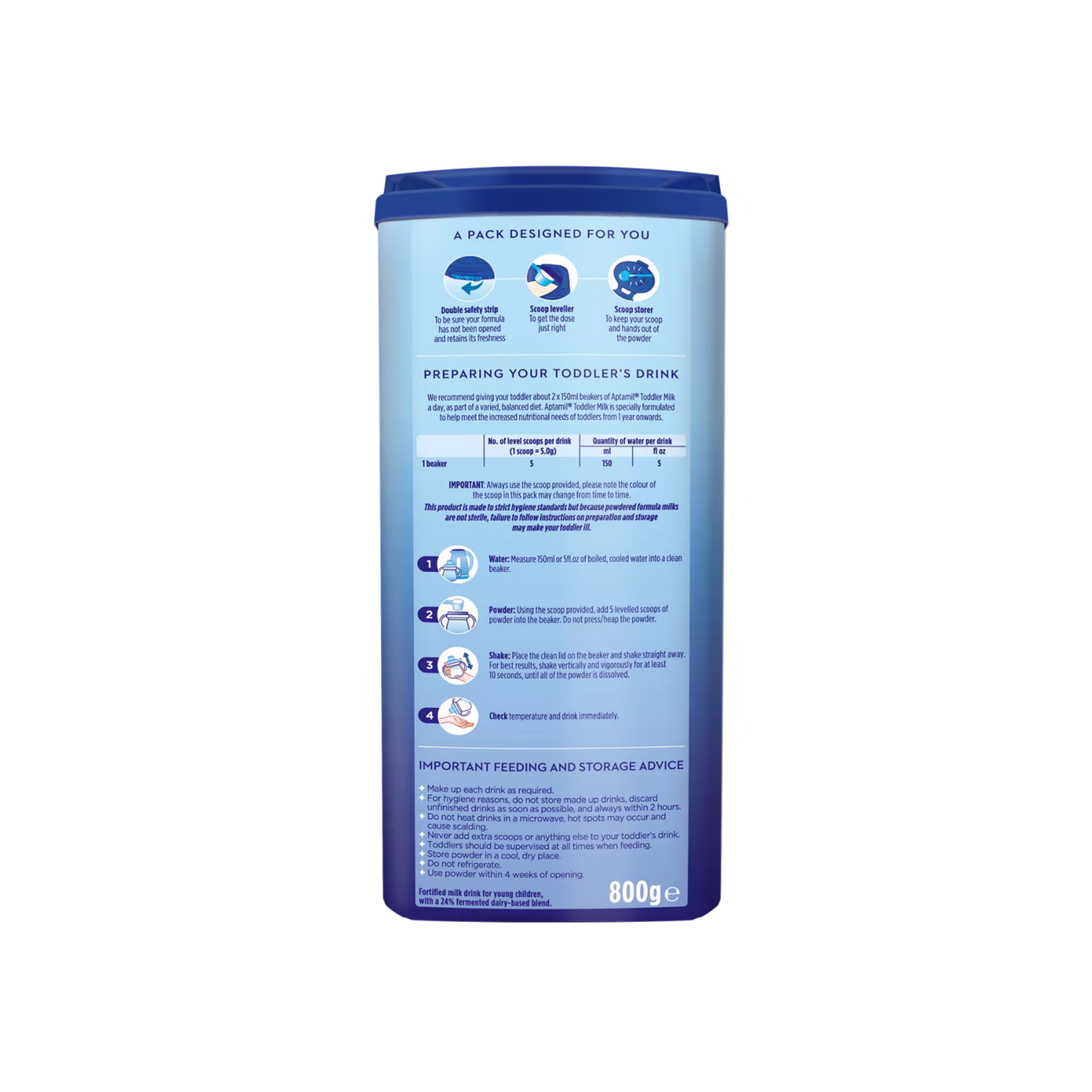 Aptamil Stage 3 Toddler Milk Formula (from 12 months) 800g