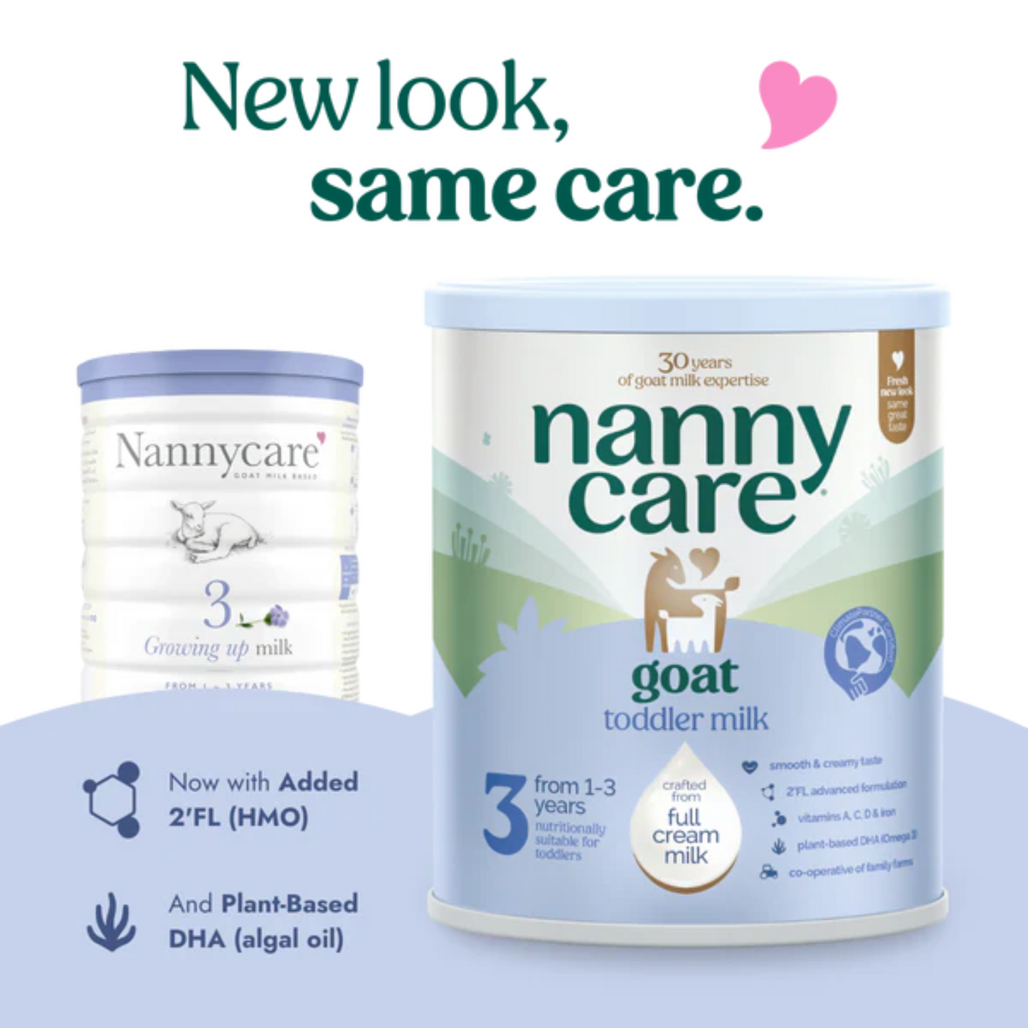 Nannycare Stage 3 Growing Up Goat Milk Formula 800g