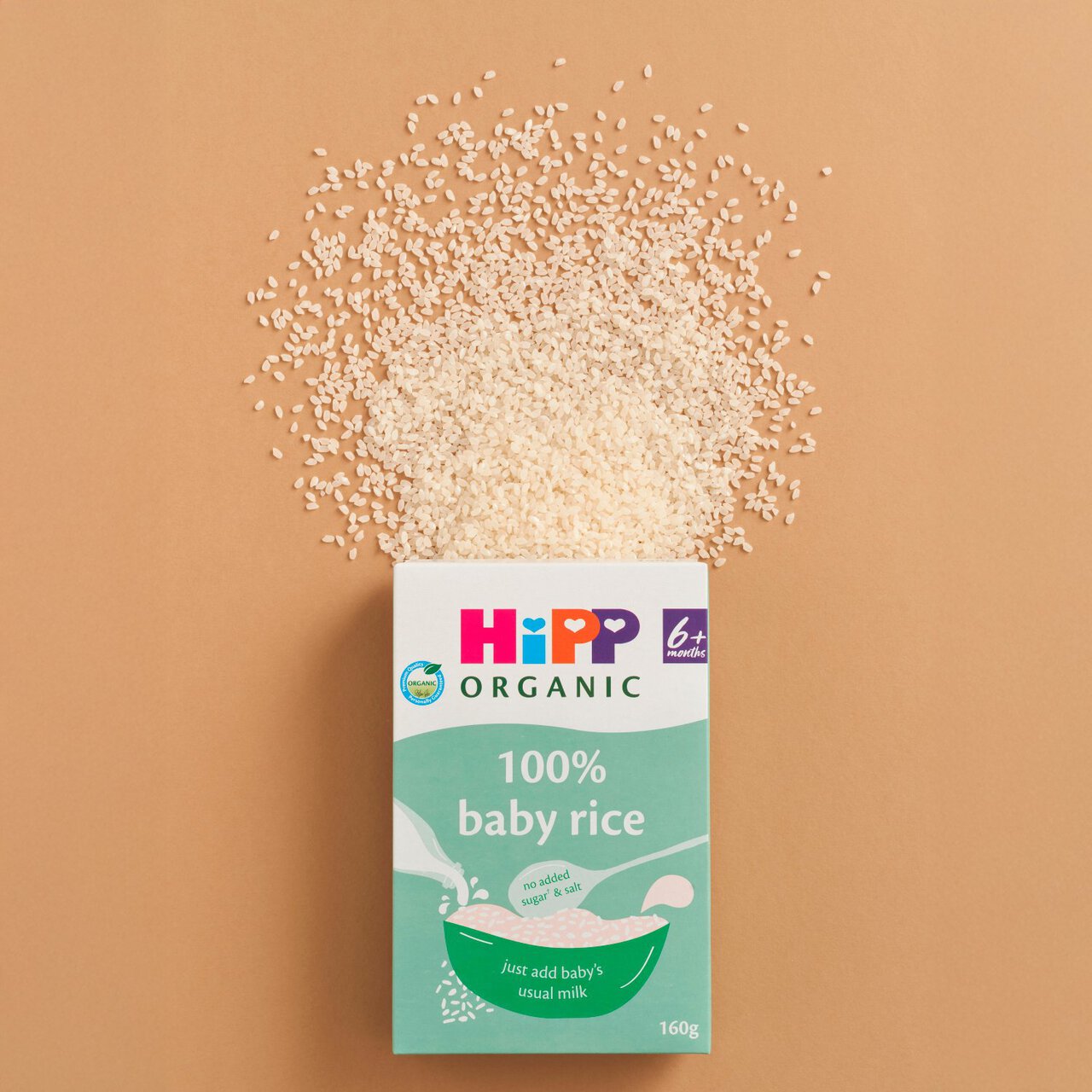 HiPP Organic 100% Baby Rice (from 6 Months) 160g